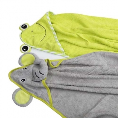 Bamboo Bath Towels Animal Hooded Towel Elephant Towel