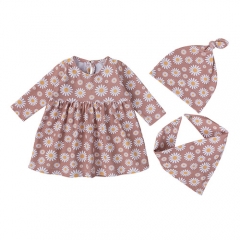 Baby Girl Long Sleeve Dresses Newborn Dresses