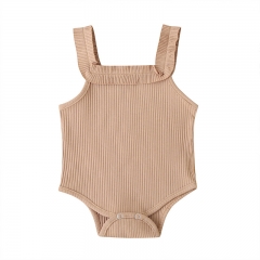 Cotton Ribbed Onesie Sleeve Baby Onesie