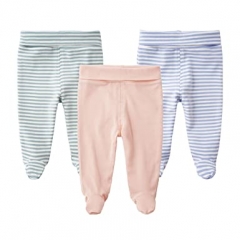 Baby Fold Over Pants Baby Footed Pants