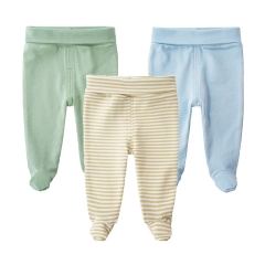 Baby Fold Over Pants Baby Footed Pants