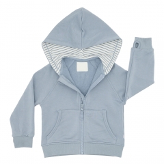 High quality kids hoodie organic bamboo kids clothes set