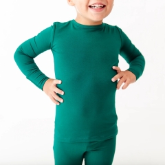 Hot Selling Baby Sleepwear Two-Piece baby Bamboo Pajamas