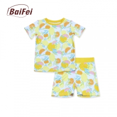 Custom Kids Matching Bamboo 2 Piece pajamas