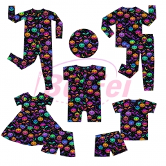 New Design wholesale summer baby clothes kids pajamas