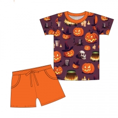 Custom bamboo halloween baby romper,baby clothes