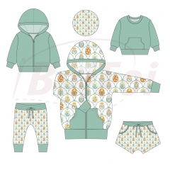 Kids Hoodies Sweatshirts new style easter sweatsuit