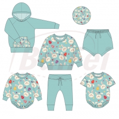 custom easter painting spring bamboo kids clothing set new style baby boy clothes