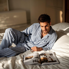 High Quality Pajamas for Man Custom Design Color Sleepwear