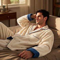 Custom Men's Pajamas Set.Soft Autumn Men's Sleepwear