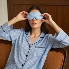 Wholesale Custom Bamboo Fabric Sleep Eye Mask