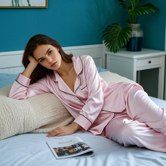 Bamboo Fiber night wears for ladies Custom pajamas for women set